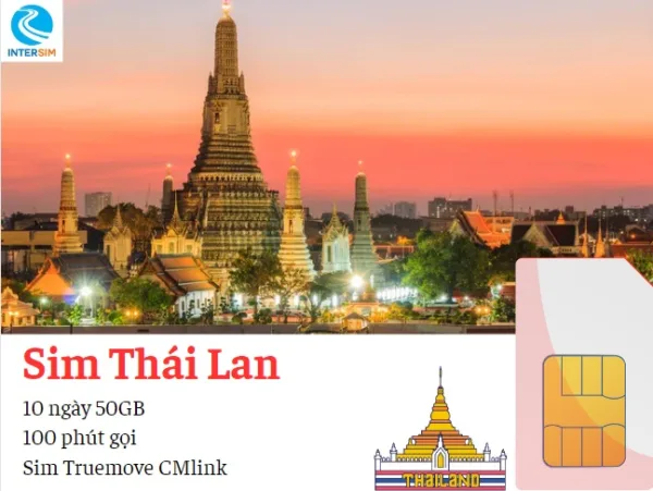 Sim Thái Lan 10 ngày 50GB