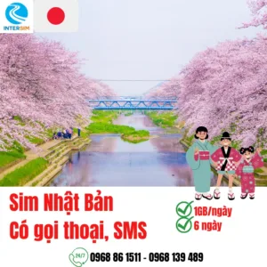 Sim 4G Nhật Bản – Sim có nghe gọi, nhắn tin SMS