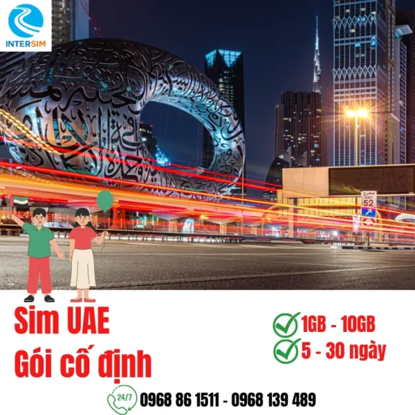sim 4G UAE
